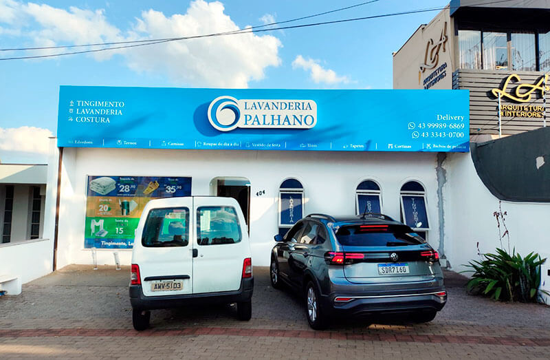 Localização Lavanderia Palhano - Londrina - PR Lavanderia Palhano - Londrina - PR